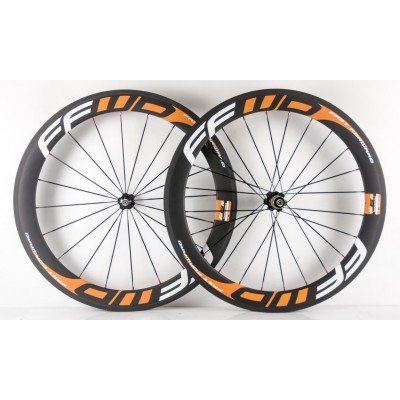 FFWD Clincher & Tubular Carbon Road Bike Disc wheels - Carbon
